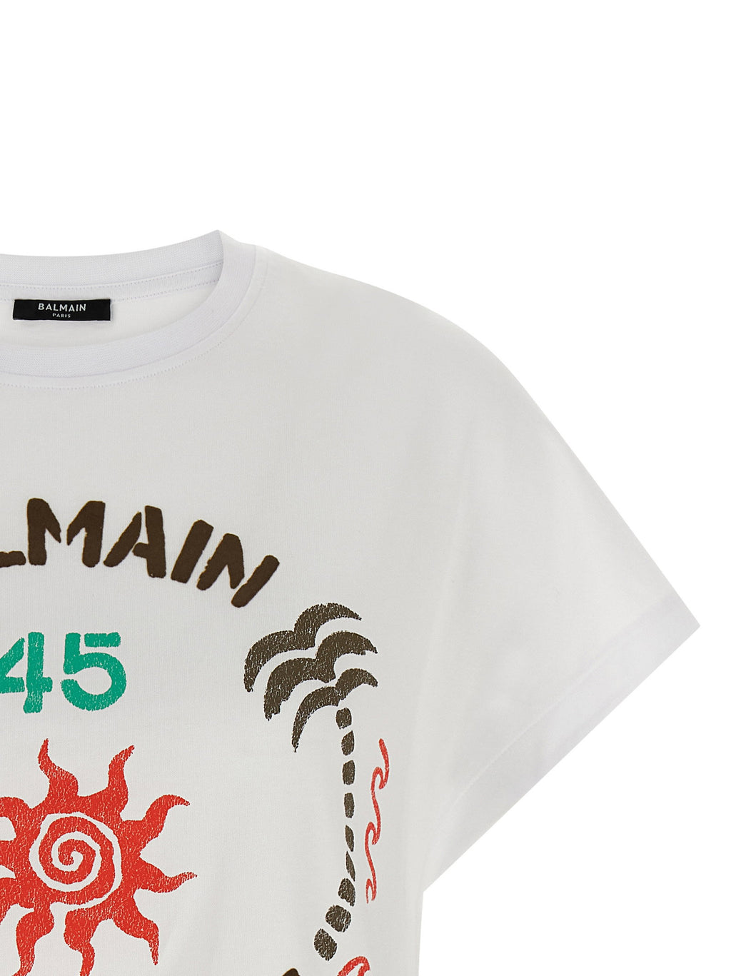 Balmain Club 45 Print T-shirt