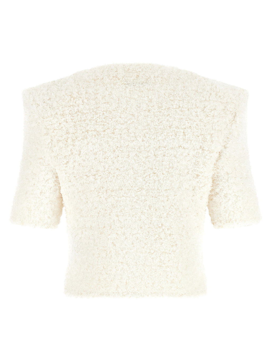 Balmain Cardigan Tweed Plumetis