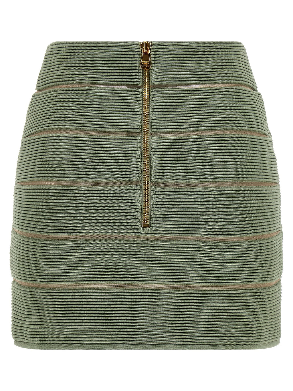 Balmain V-shaped Waist Skirt