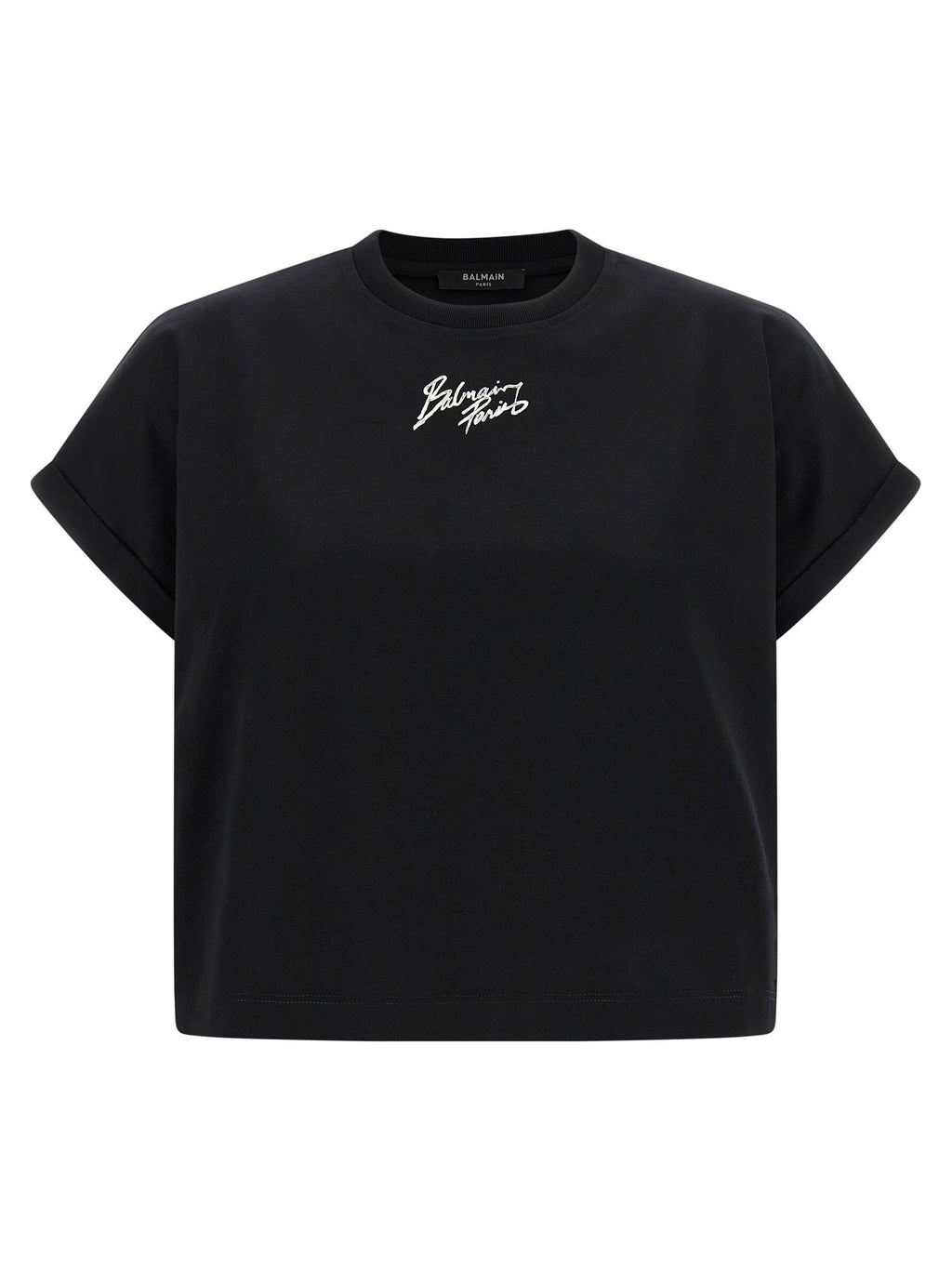 Balmain Cropped T-shirt
