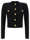 Balmain Cropped Cardigan