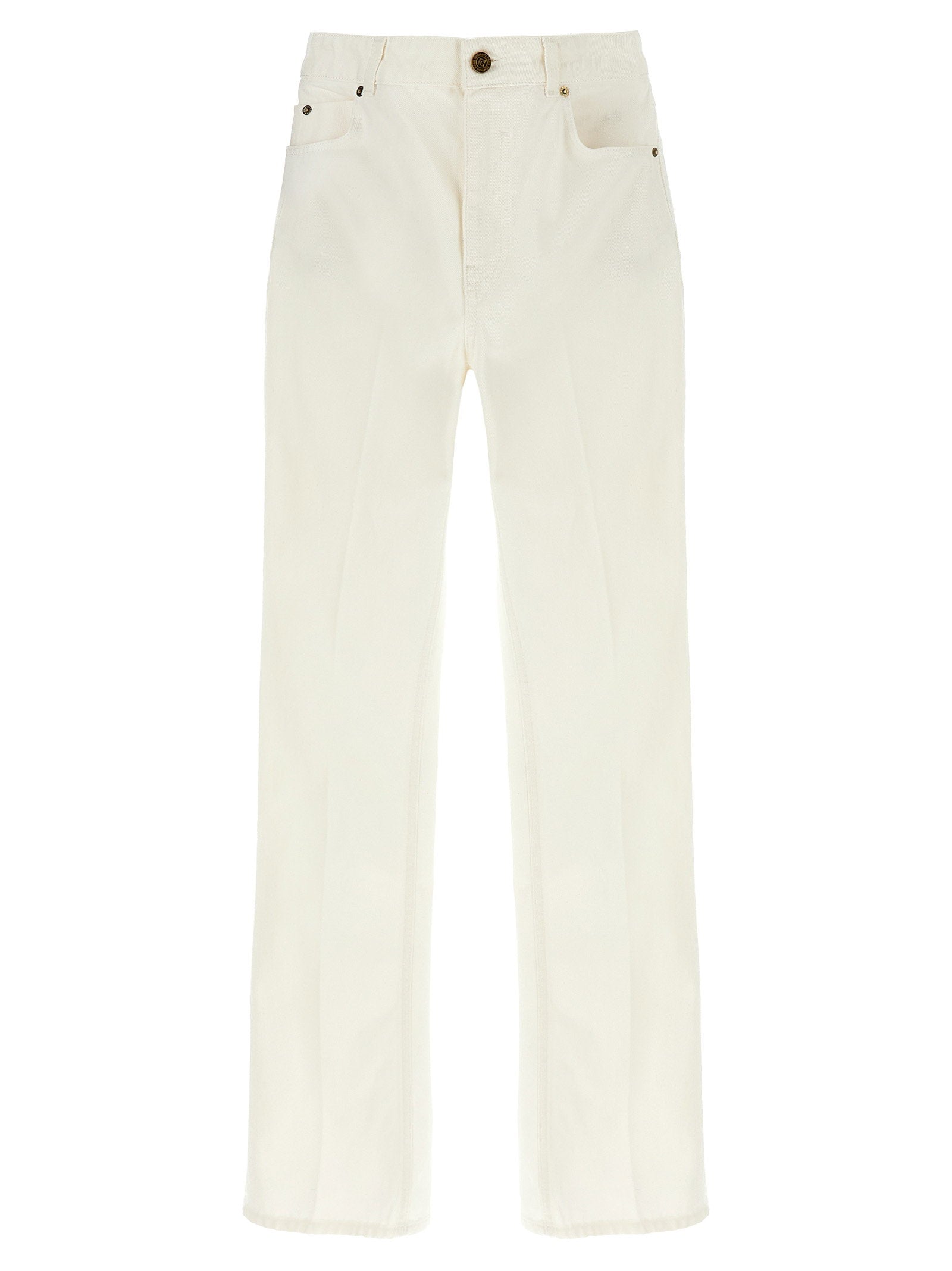 Balmain Embroidery Jeans