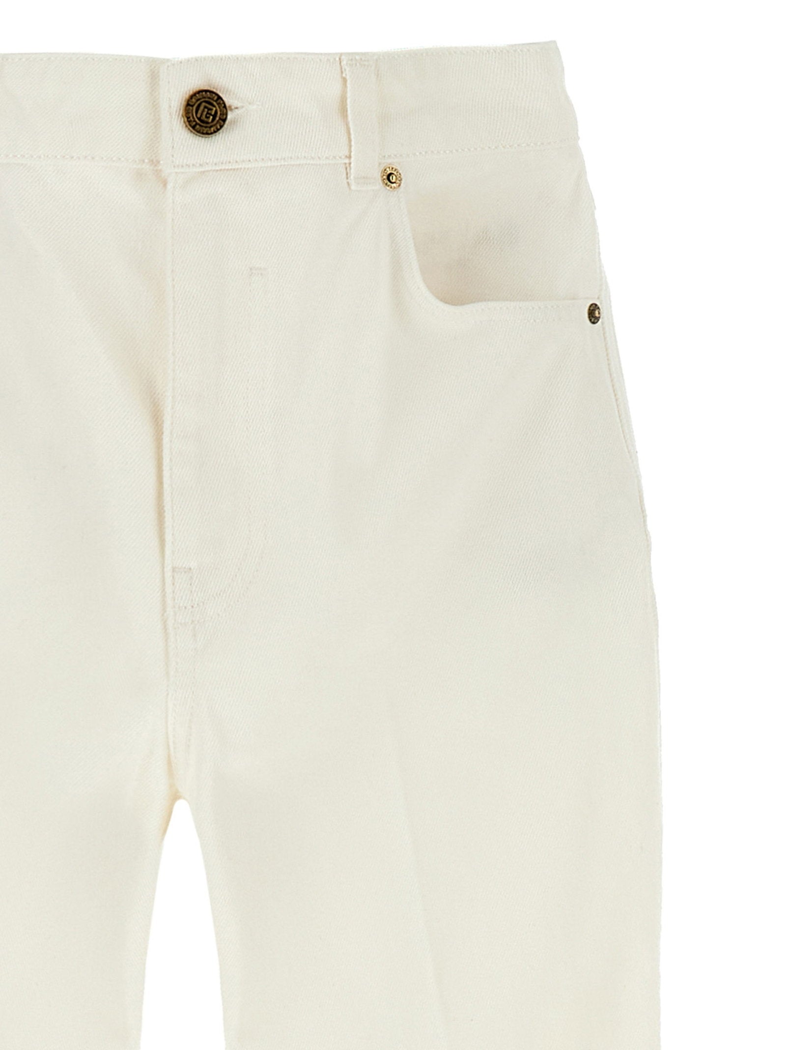 Balmain Embroidery Jeans
