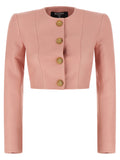 Balmain Testa Di Leone Bolero Blazer