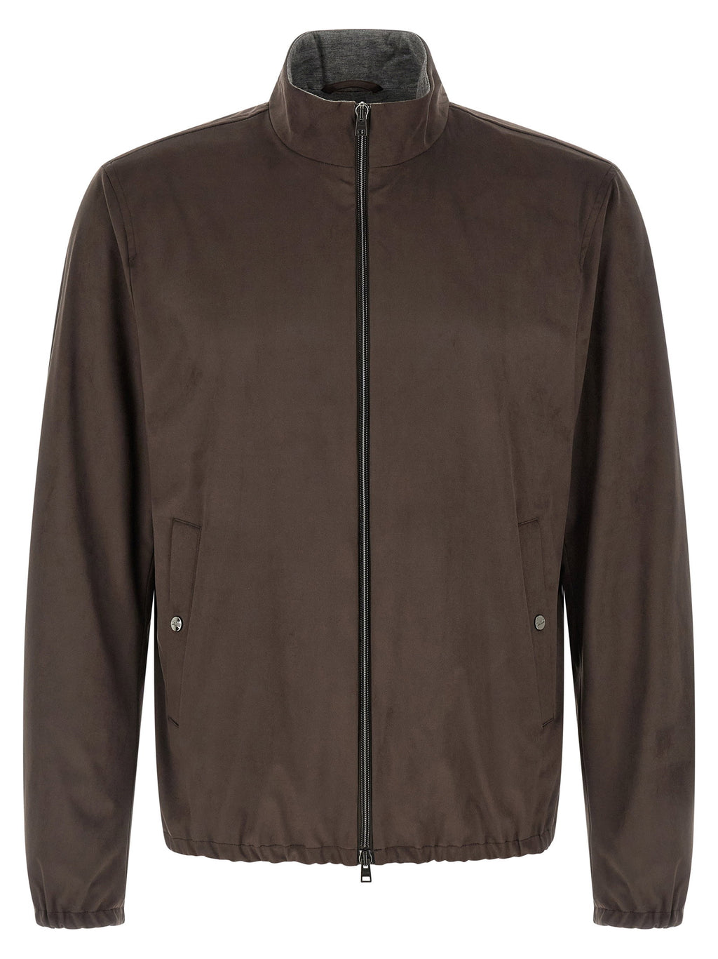 Herno Suede Effect Jacket