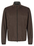 Herno Suede Effect Jacket