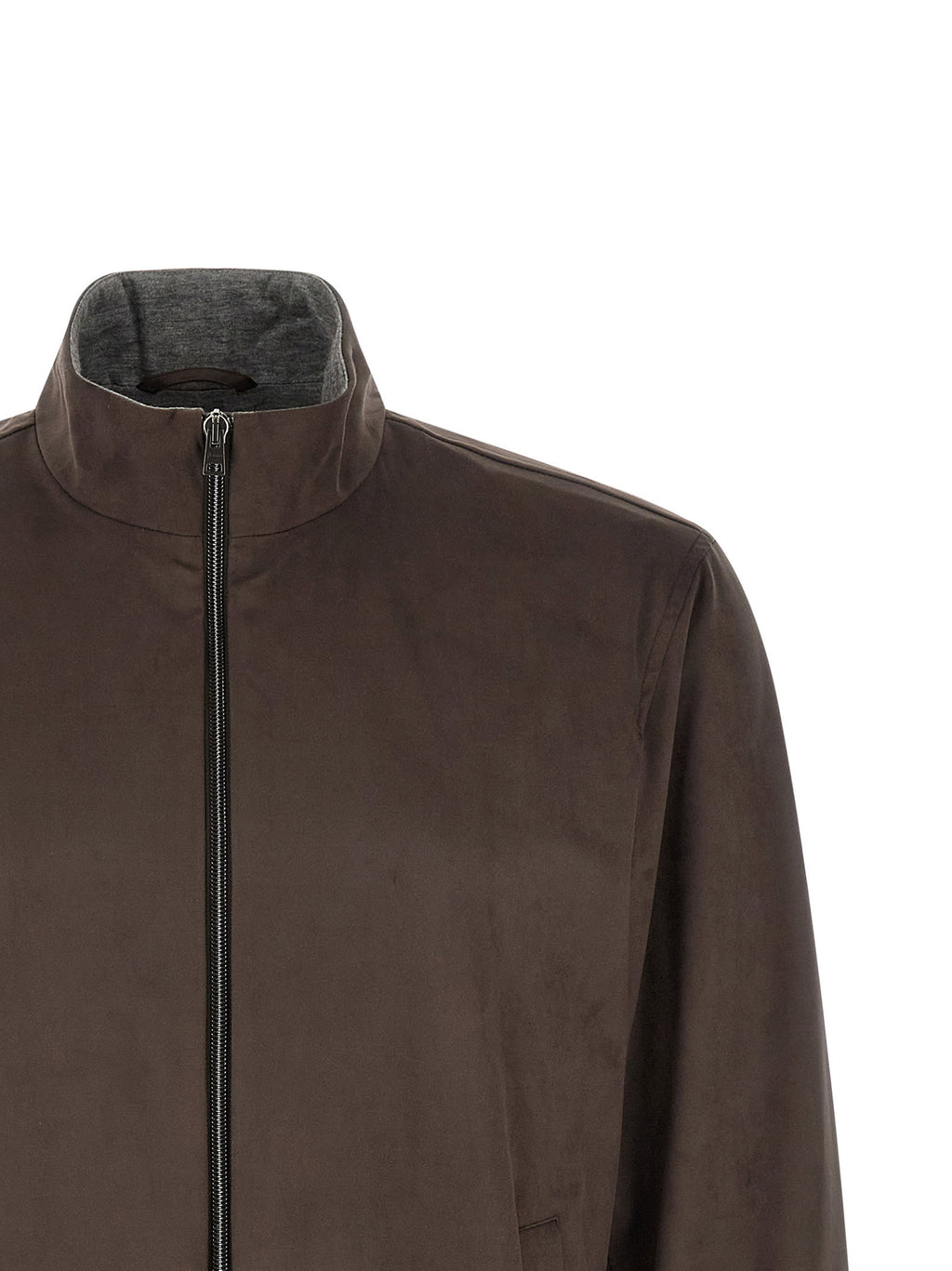 Herno Suede Effect Jacket