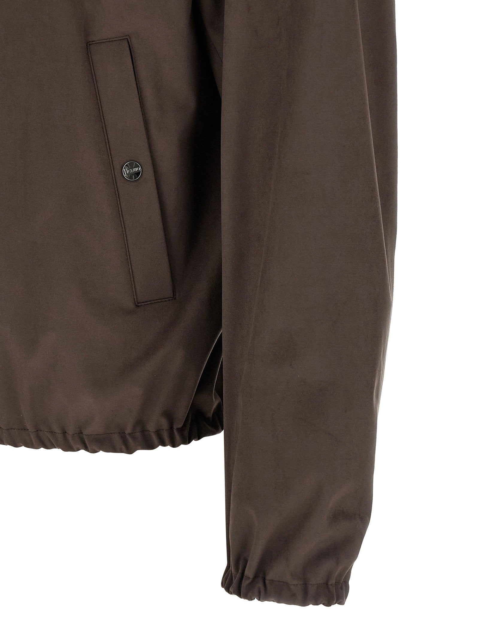 Herno Suede Effect Jacket