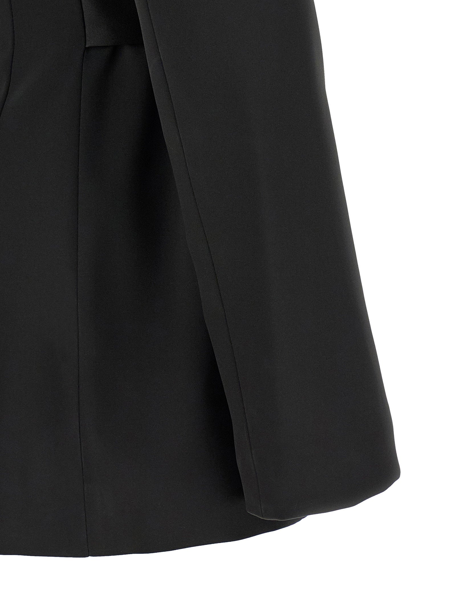 Elisabetta Franchi Stretch Satin Blazer