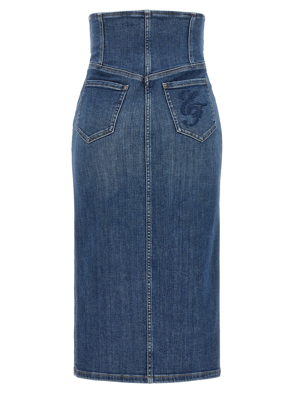 Elisabetta Franchi Denim Skirt