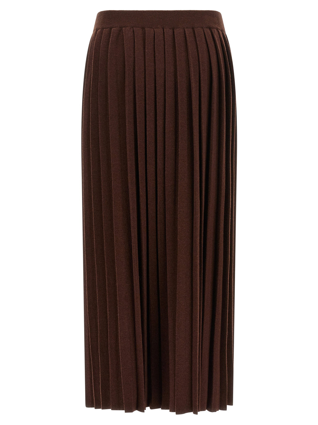 Fabiana Filippi Knitted Pleated Skirt