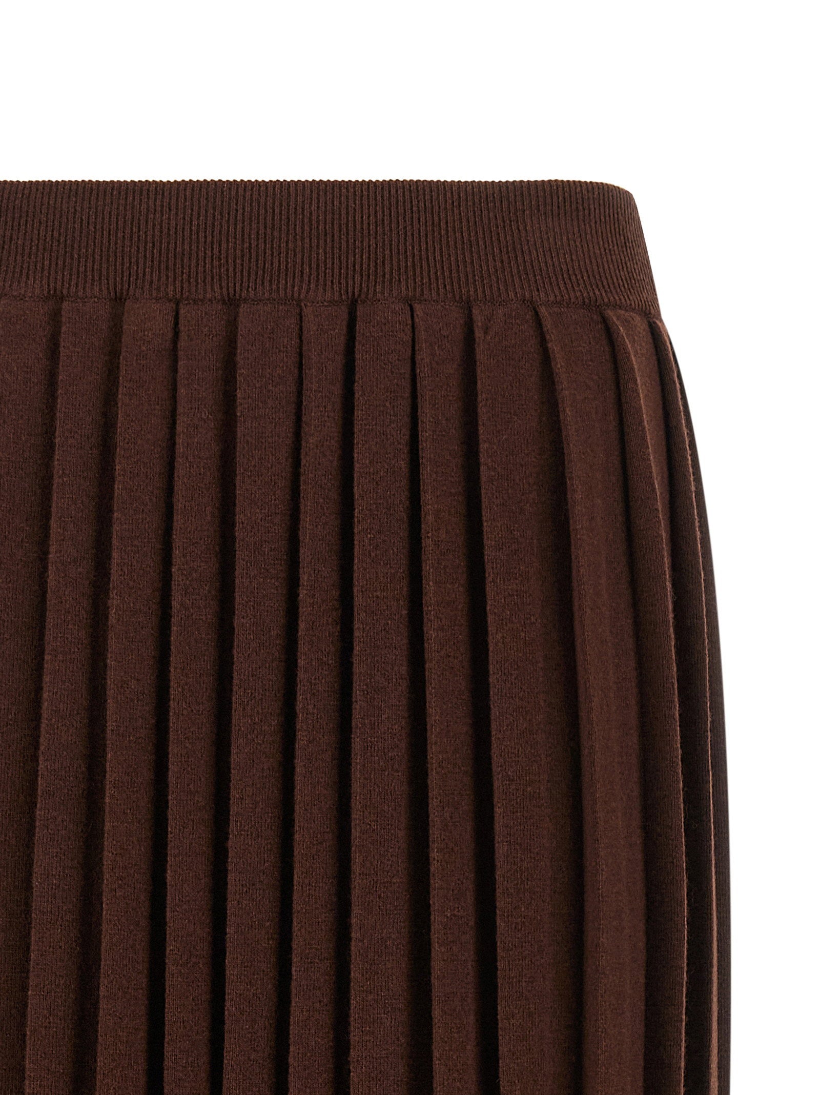 Fabiana Filippi Knitted Pleated Skirt