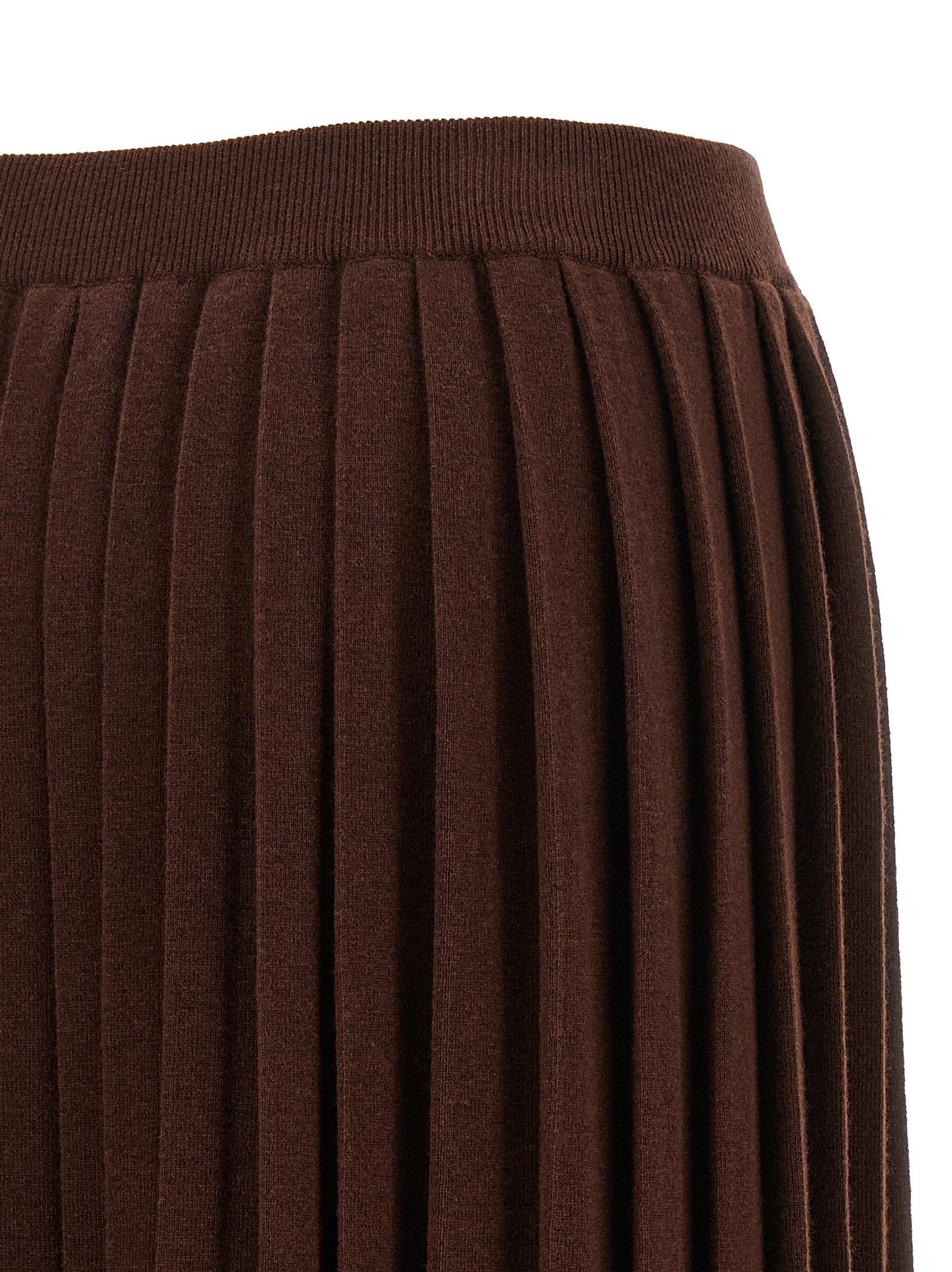 Fabiana Filippi Knitted Pleated Skirt