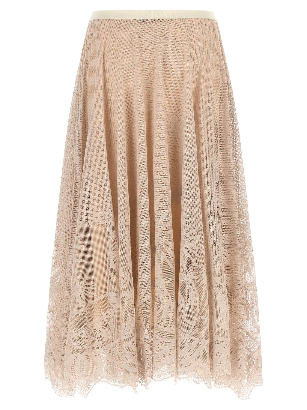 Fabiana Filippi Jacquard Lace Skirt