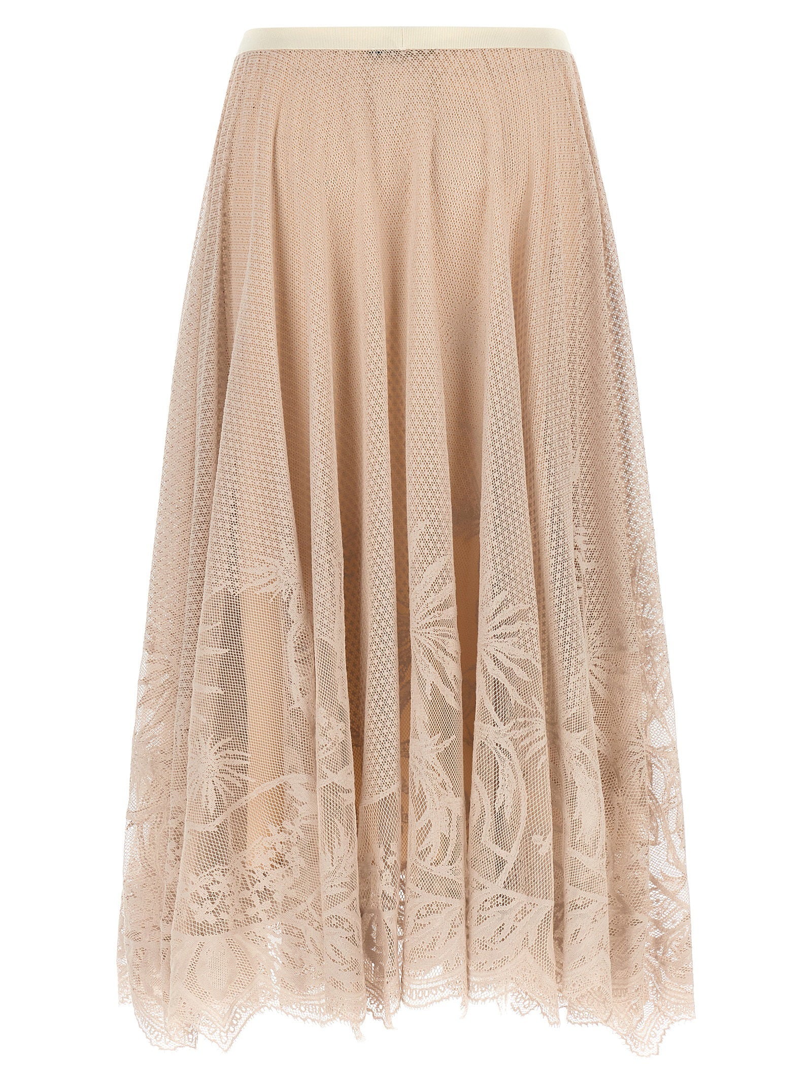 Fabiana Filippi Jacquard Lace Skirt