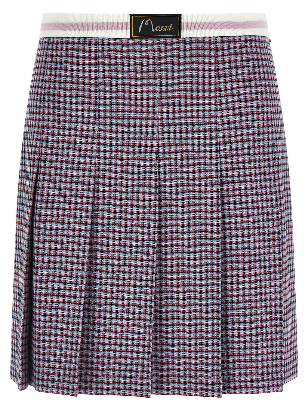 Marni Houndstooth Skirt
