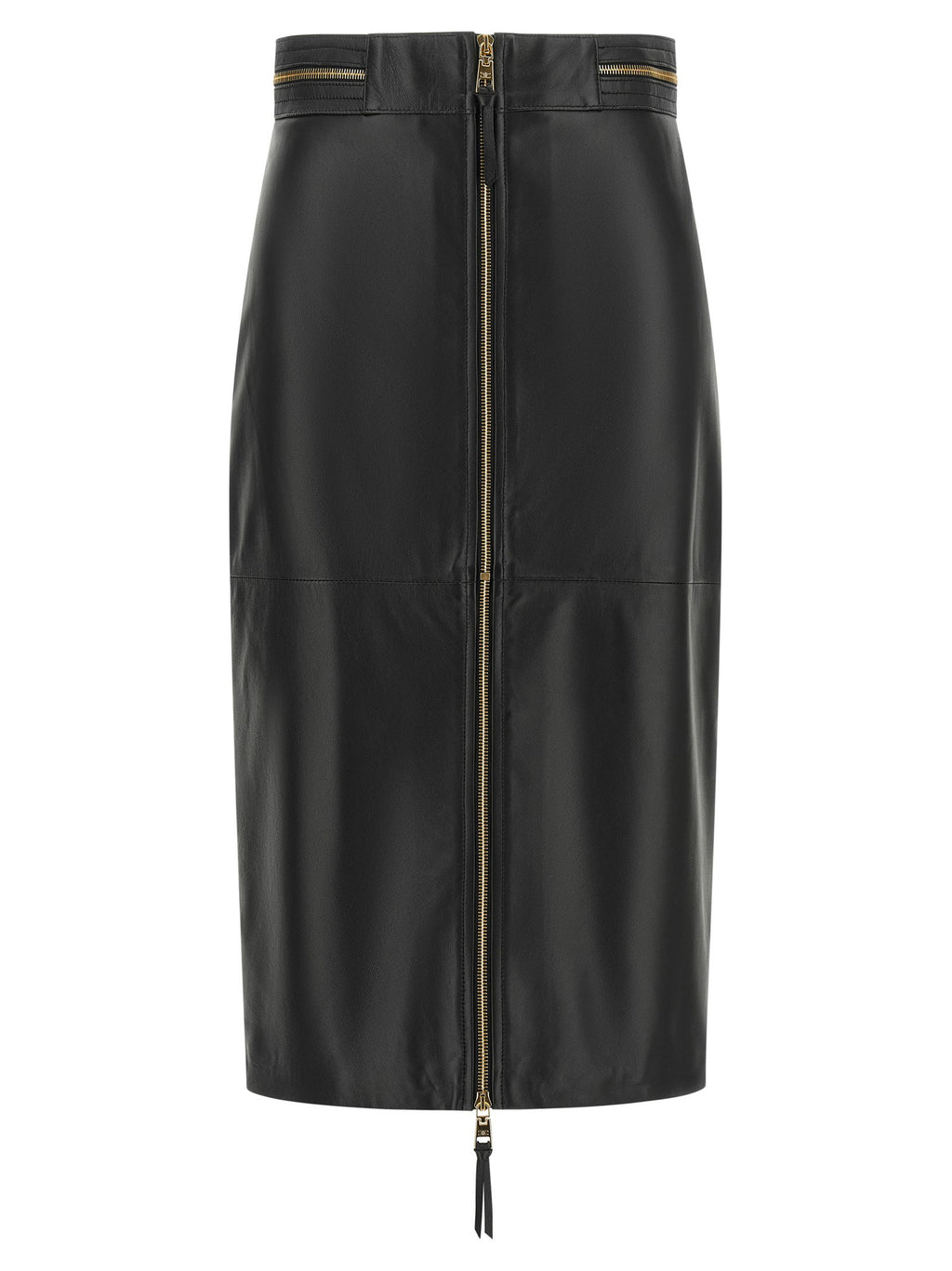 Elisabetta Franchi Leather Skirt