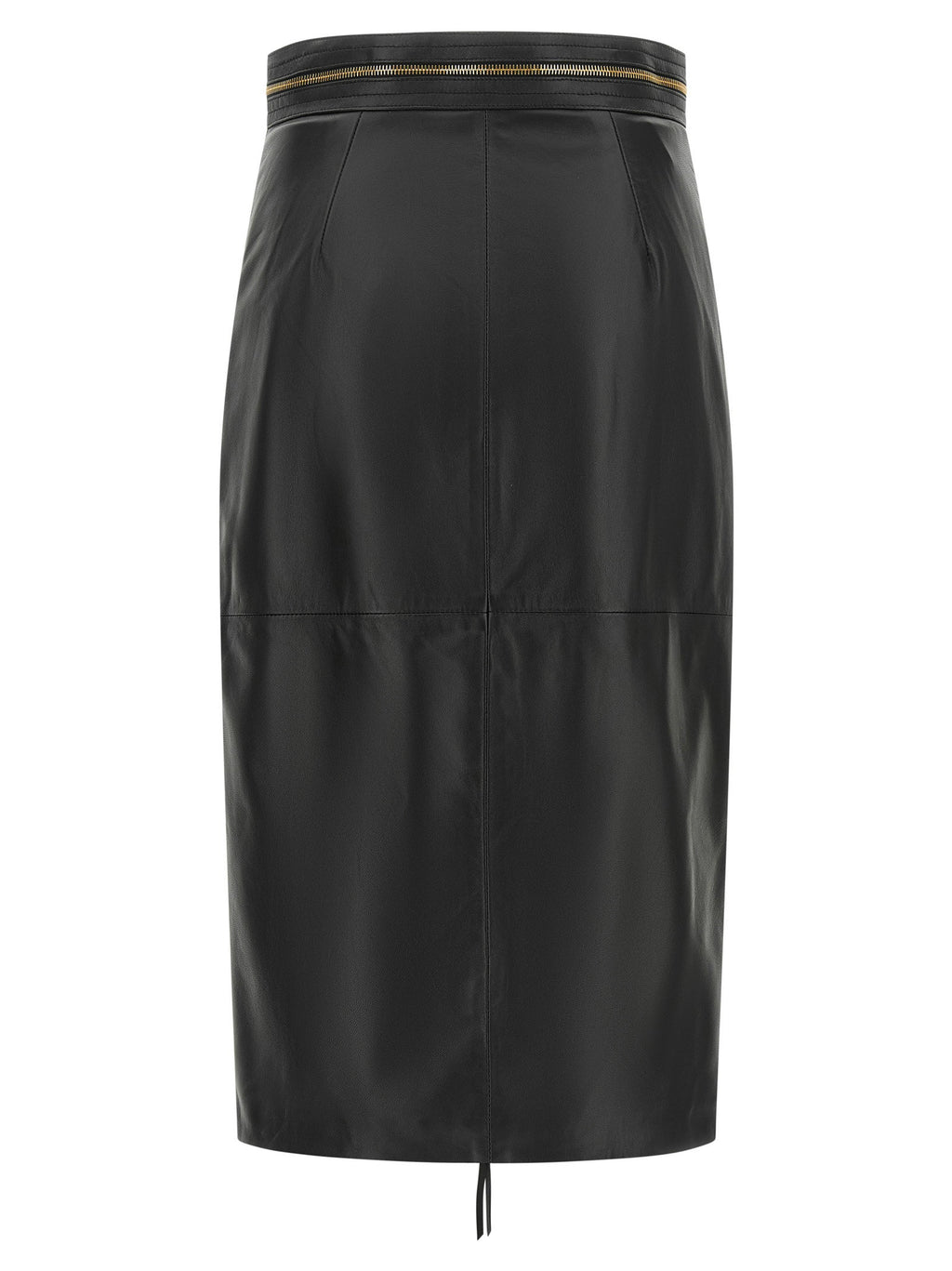 Elisabetta Franchi Leather Skirt