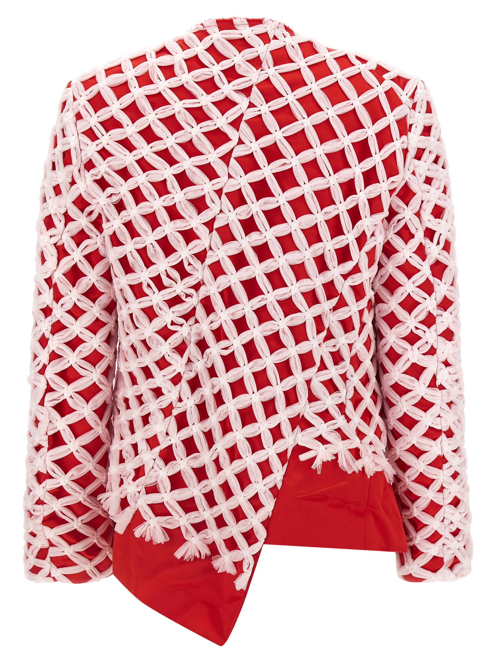 Comme Des Garcons Tulle Weave Blazer