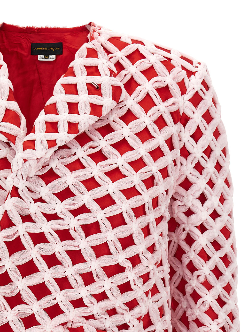 Comme Des Garcons Tulle Weave Blazer