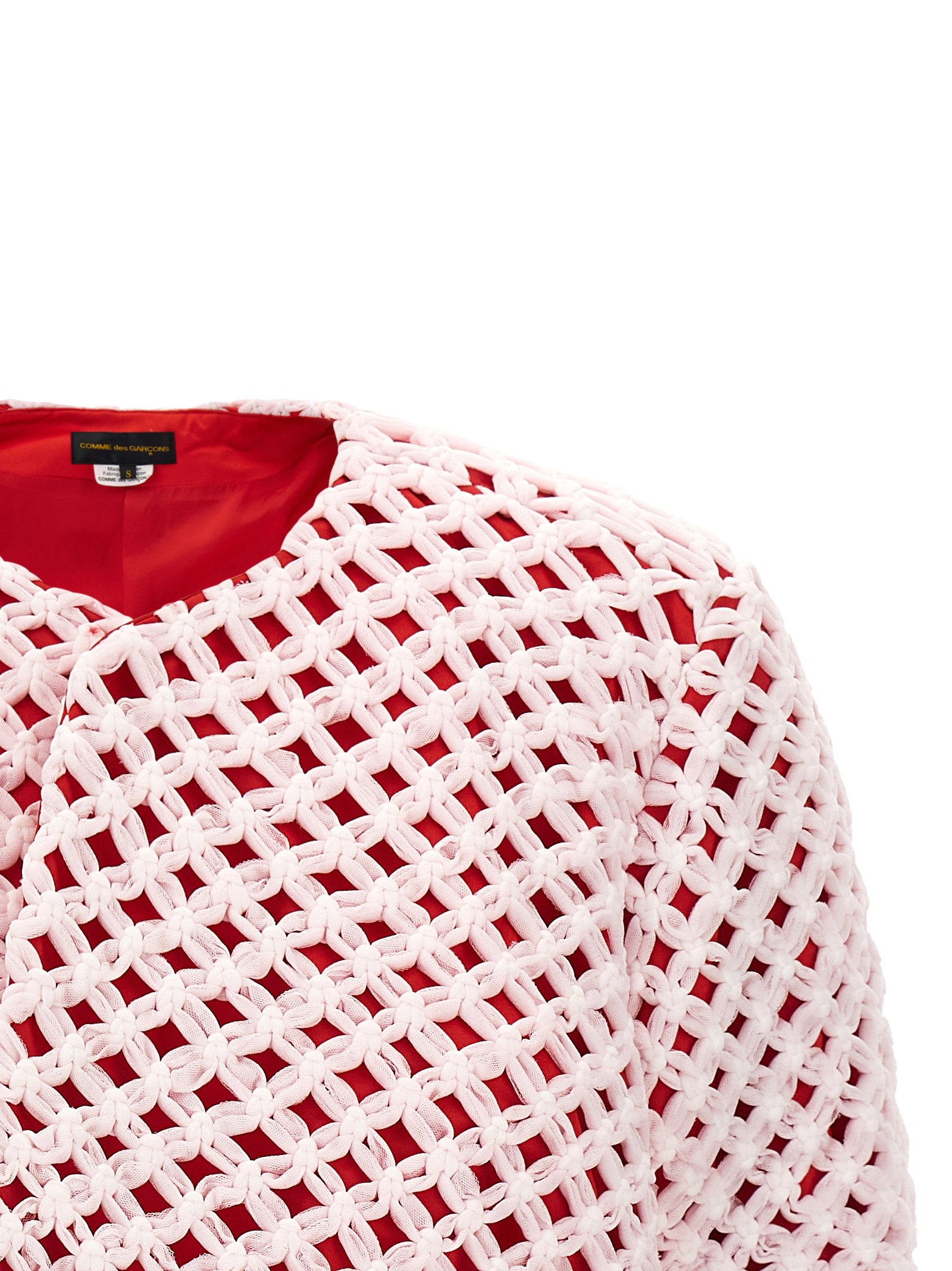 Comme Des Garcons Tulle Weave Blazer