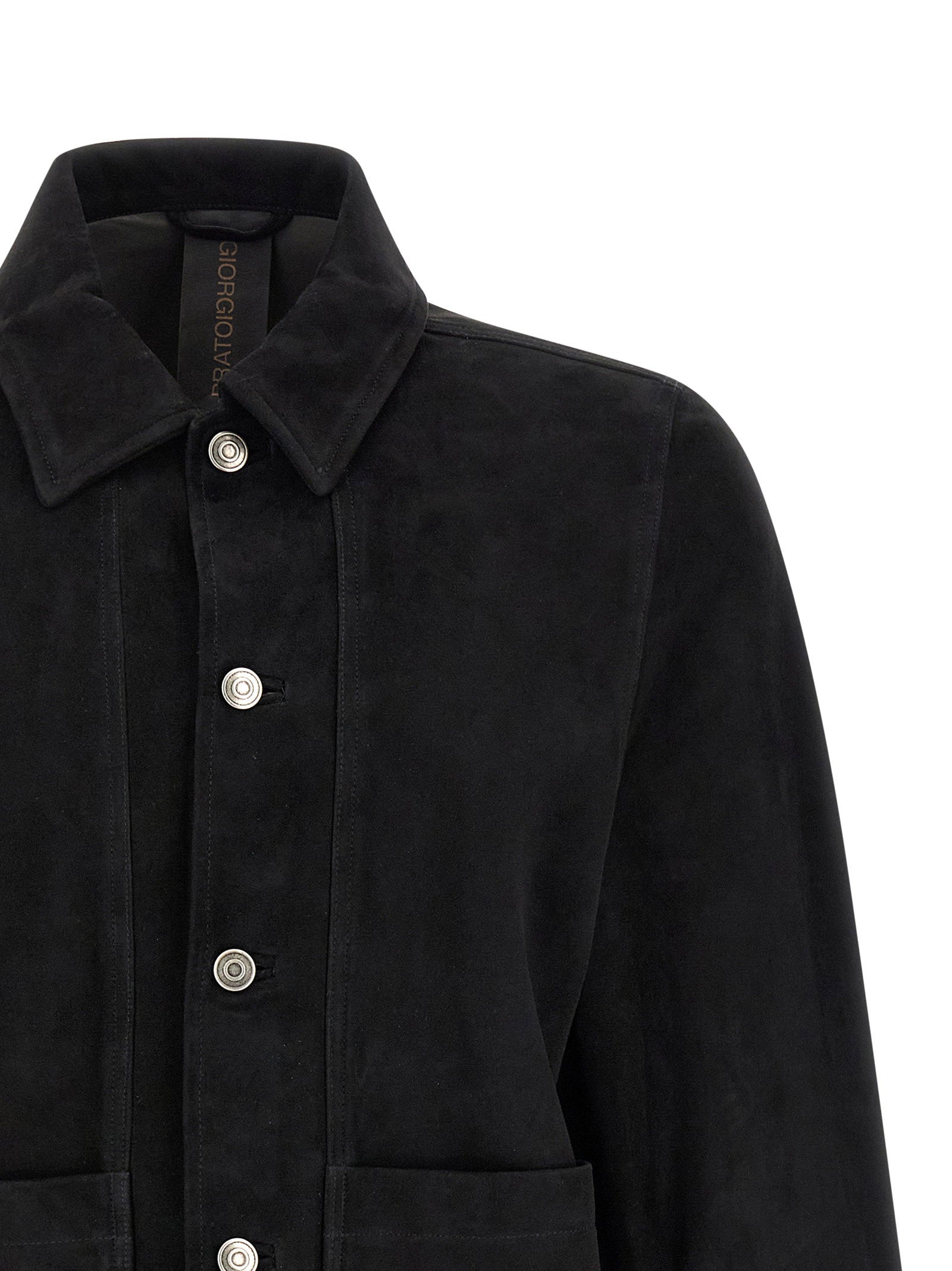 Giorgio Brato Fiore Suede Jacket