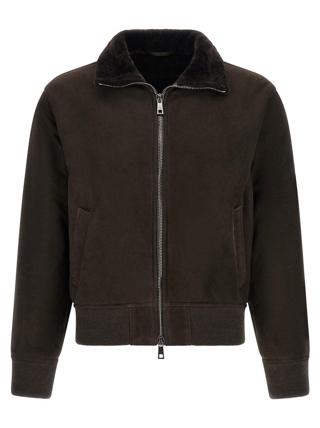 Giorgio Brato Suede Bomber Jacket