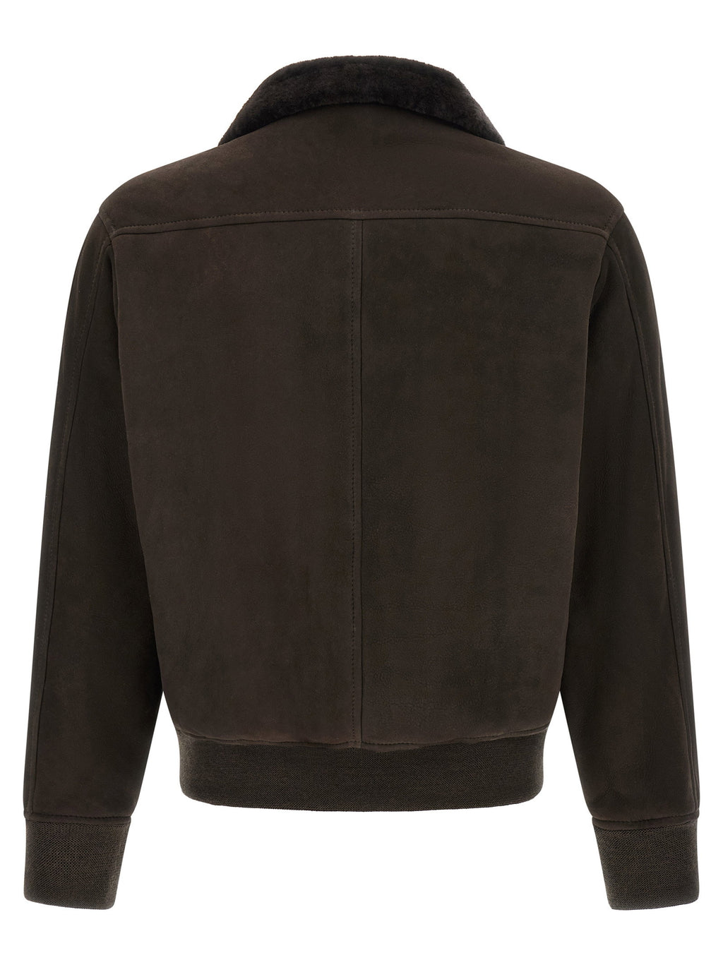 Giorgio Brato Suede Bomber Jacket
