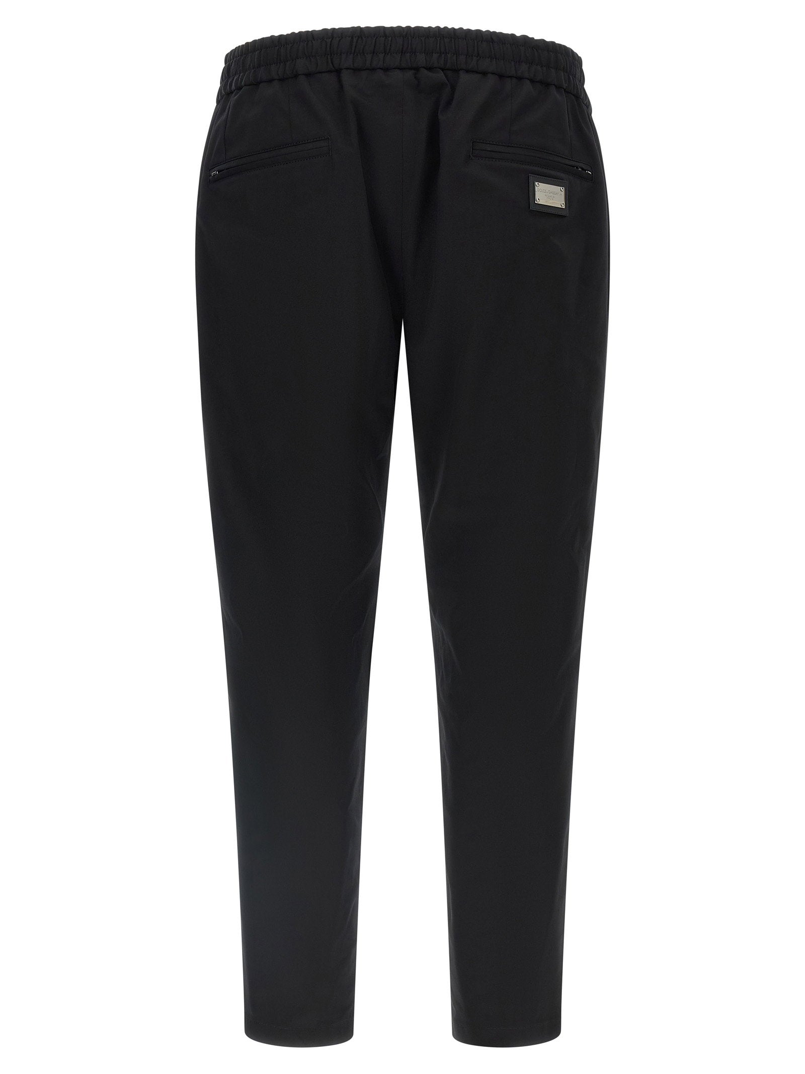 Dolce & Gabbana Logo Plaque Pants