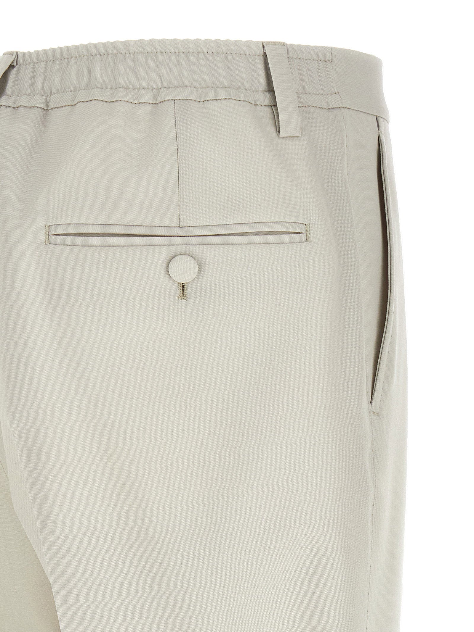 Dolce & Gabbana Poplin Wool Pants