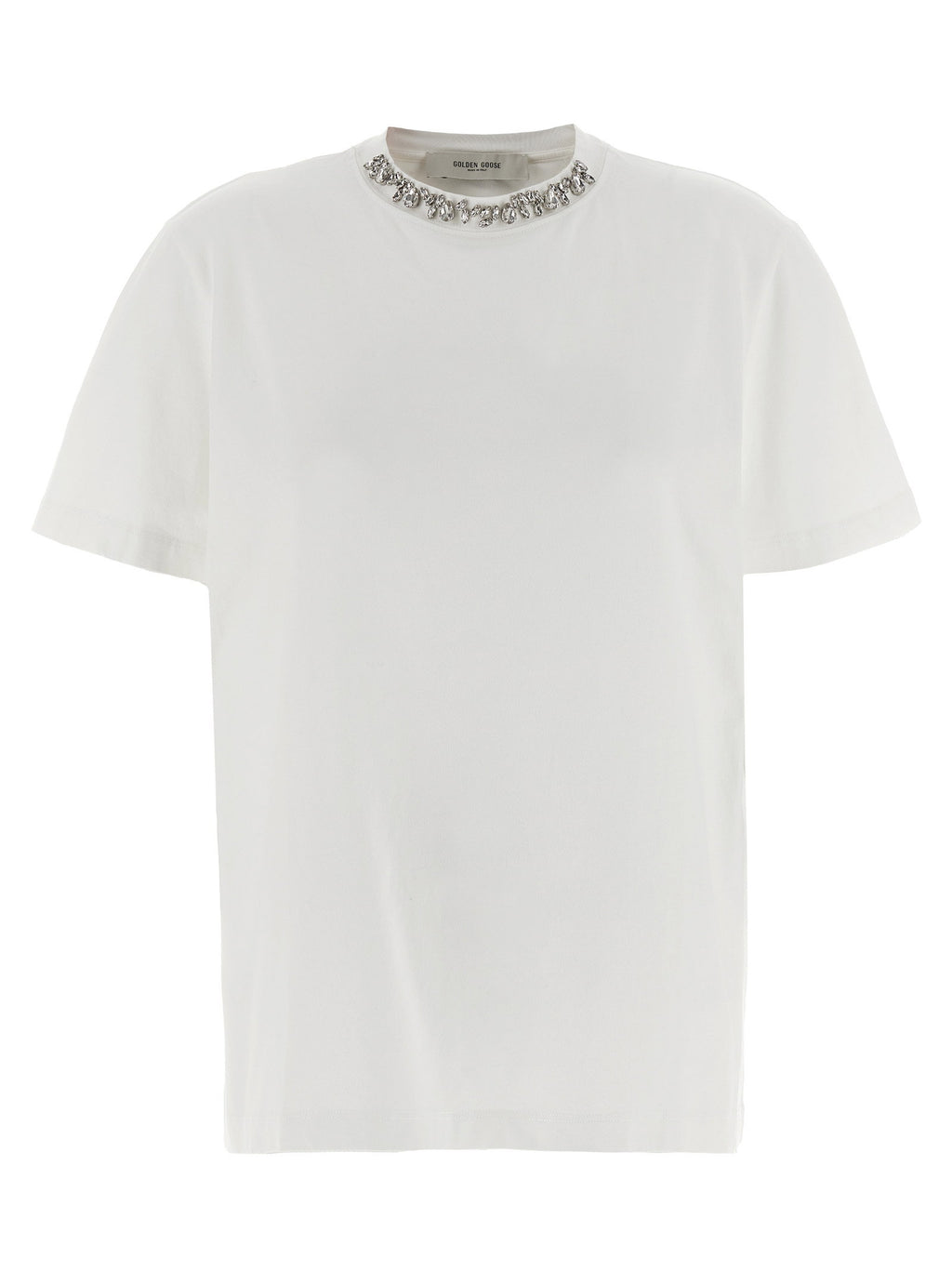 Golden Goose Crystal Crew Neck T-shirt