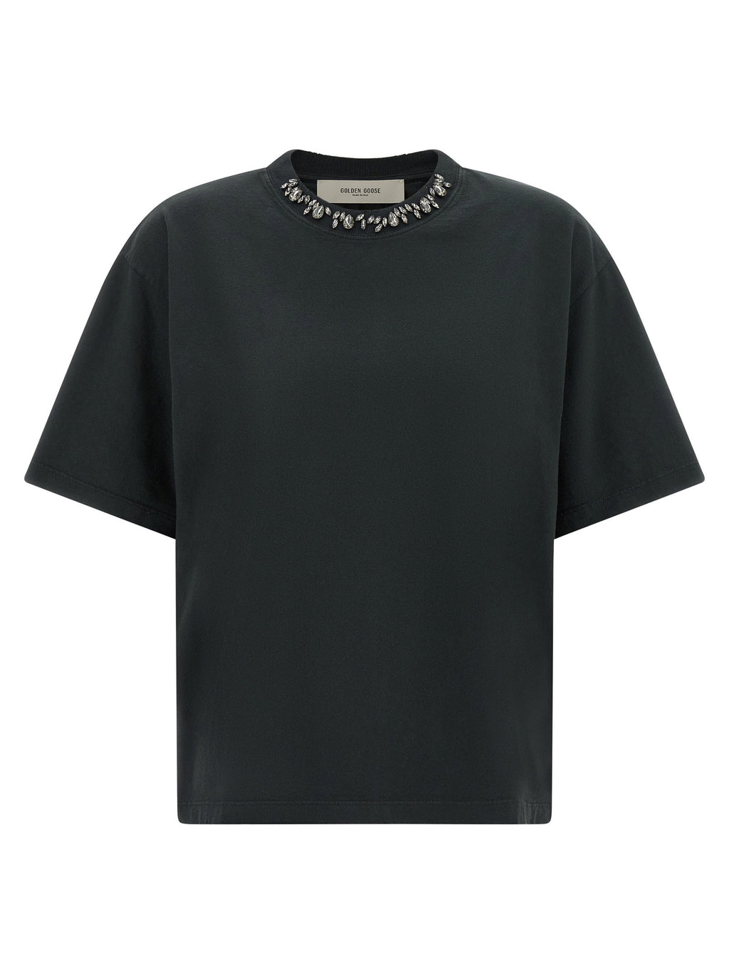Golden Goose Crystal Crew Neck T-shirt