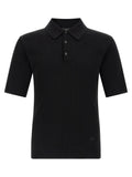 Dolce & Gabbana Micro-ribbed Polo Shirt