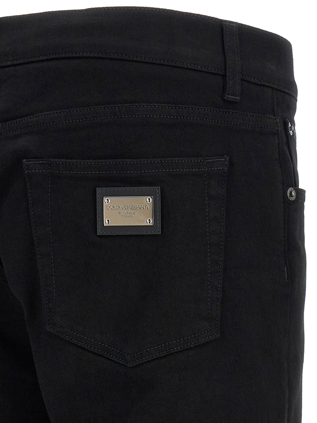 Dolce & Gabbana Logo Plaque Jeans