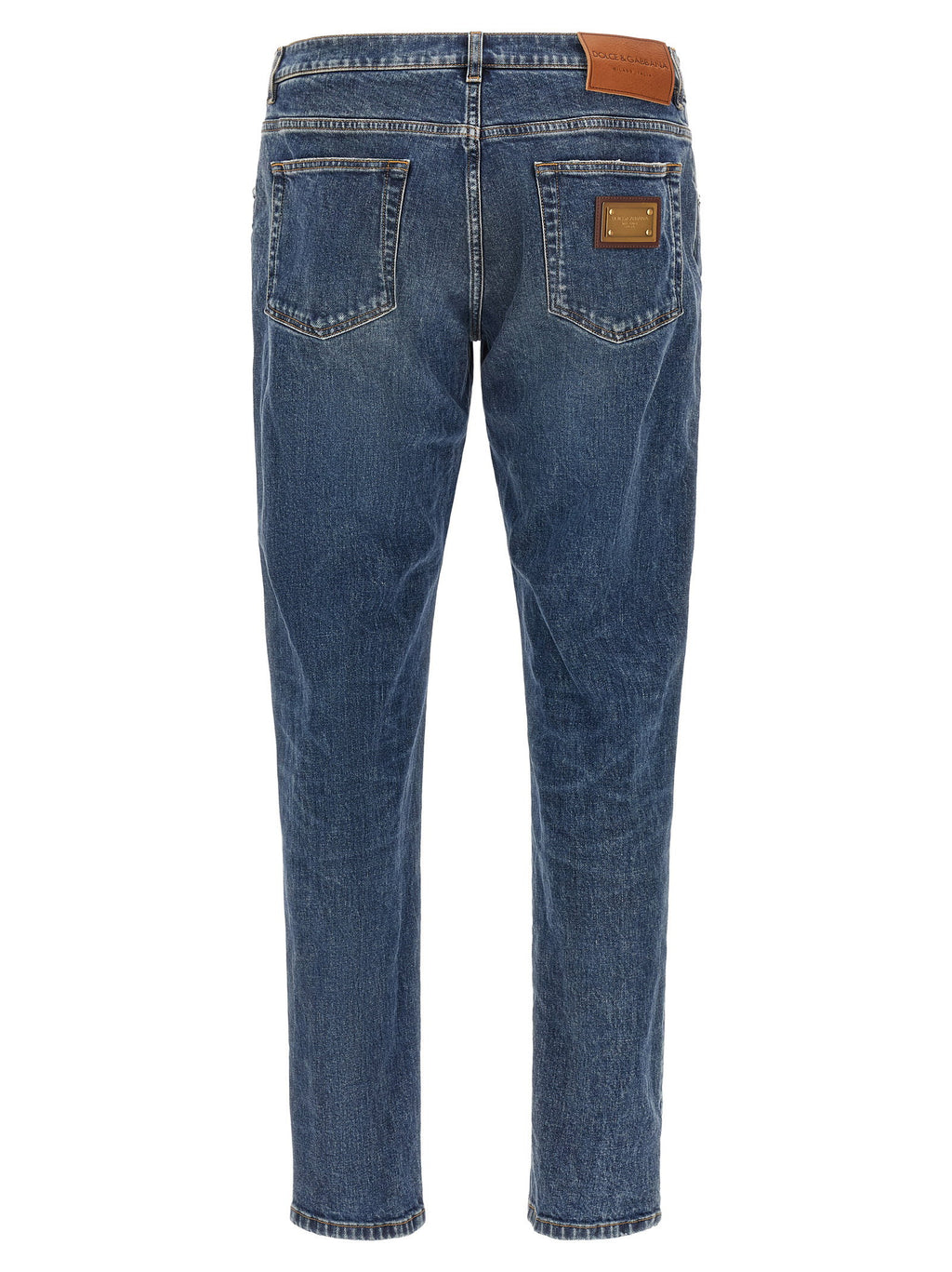 Dolce & Gabbana Logo Plaque Jeans
