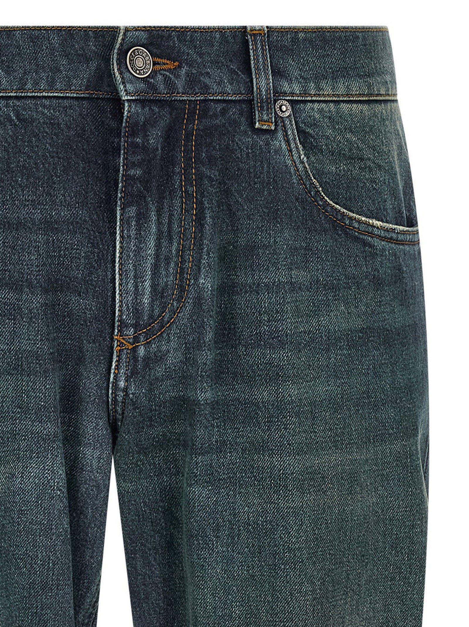 Dolce & Gabbana Logo Tag Jeans