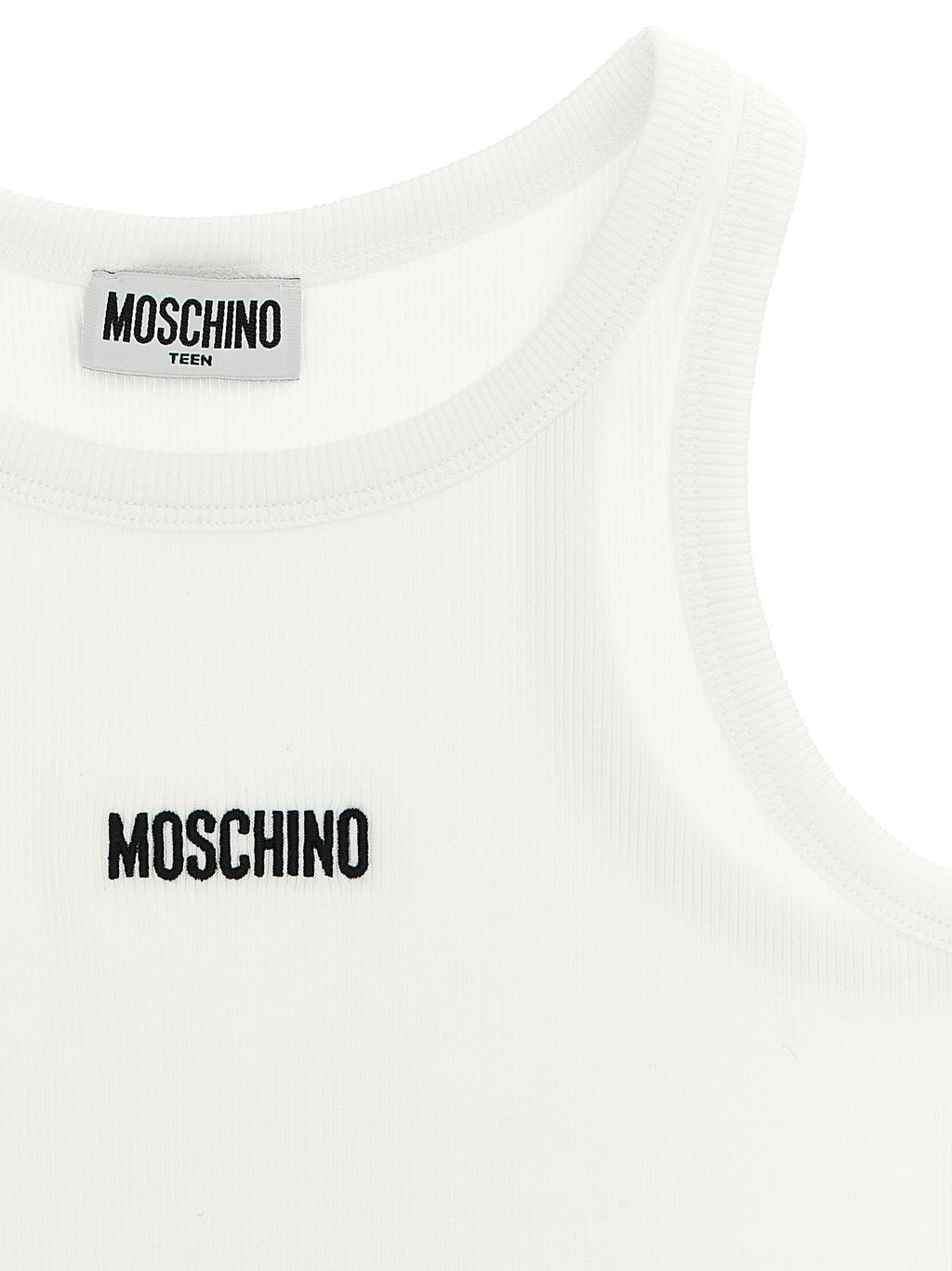 Moschino Kid Teen Tank Top Lettering Logo