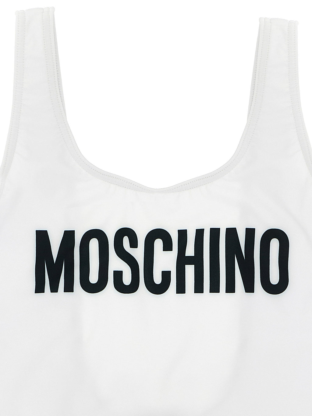 Moschino Kid Teen Logo Lettering One-piece Swimsuit