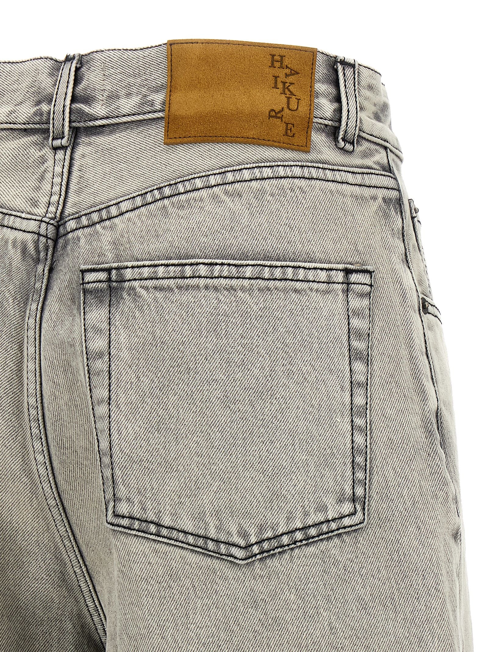 Haikure Belle Pearl Grey Bermuda Shorts