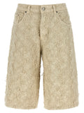 Haikure Bermuda Shorts Becky Fur Denim