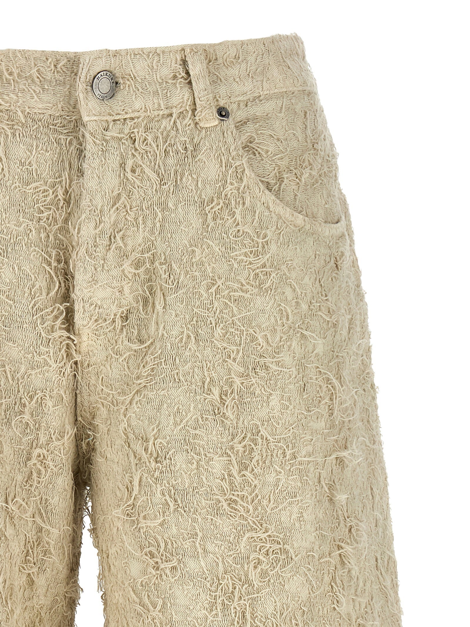 Haikure Bermuda Shorts Becky Fur Denim
