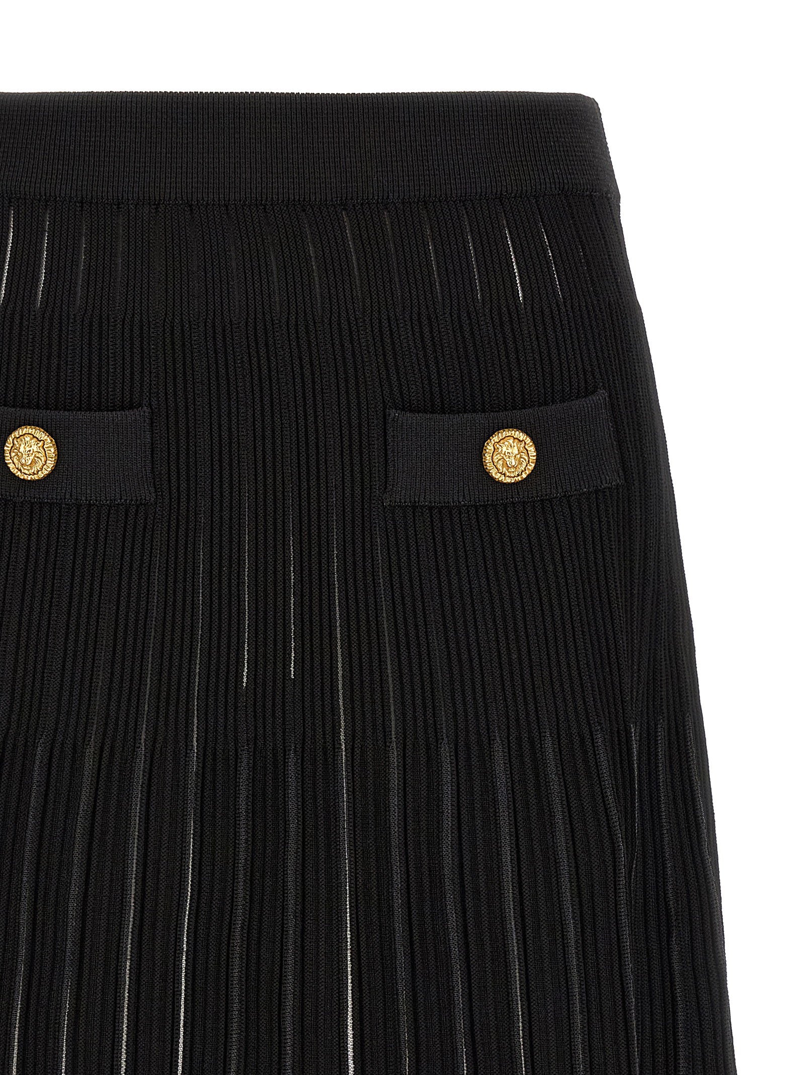Balmain Pleated Skirt
