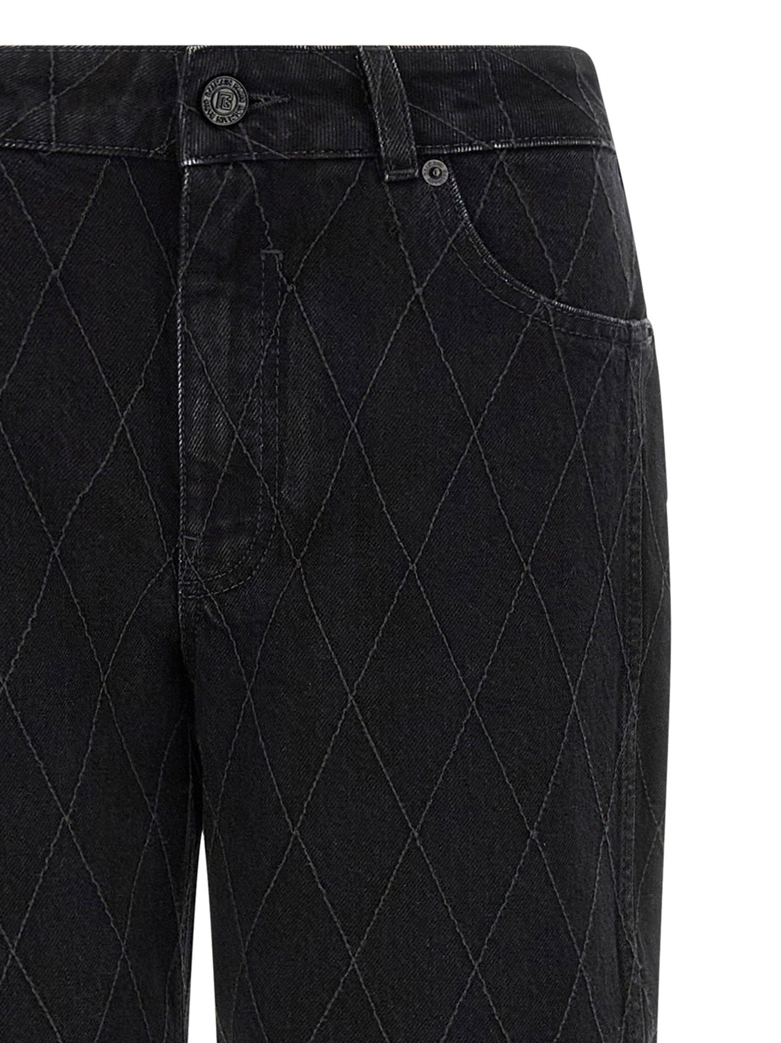 Balmain Diamond-shaped Jeans