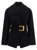 Balmain Anthem Belted Caban
