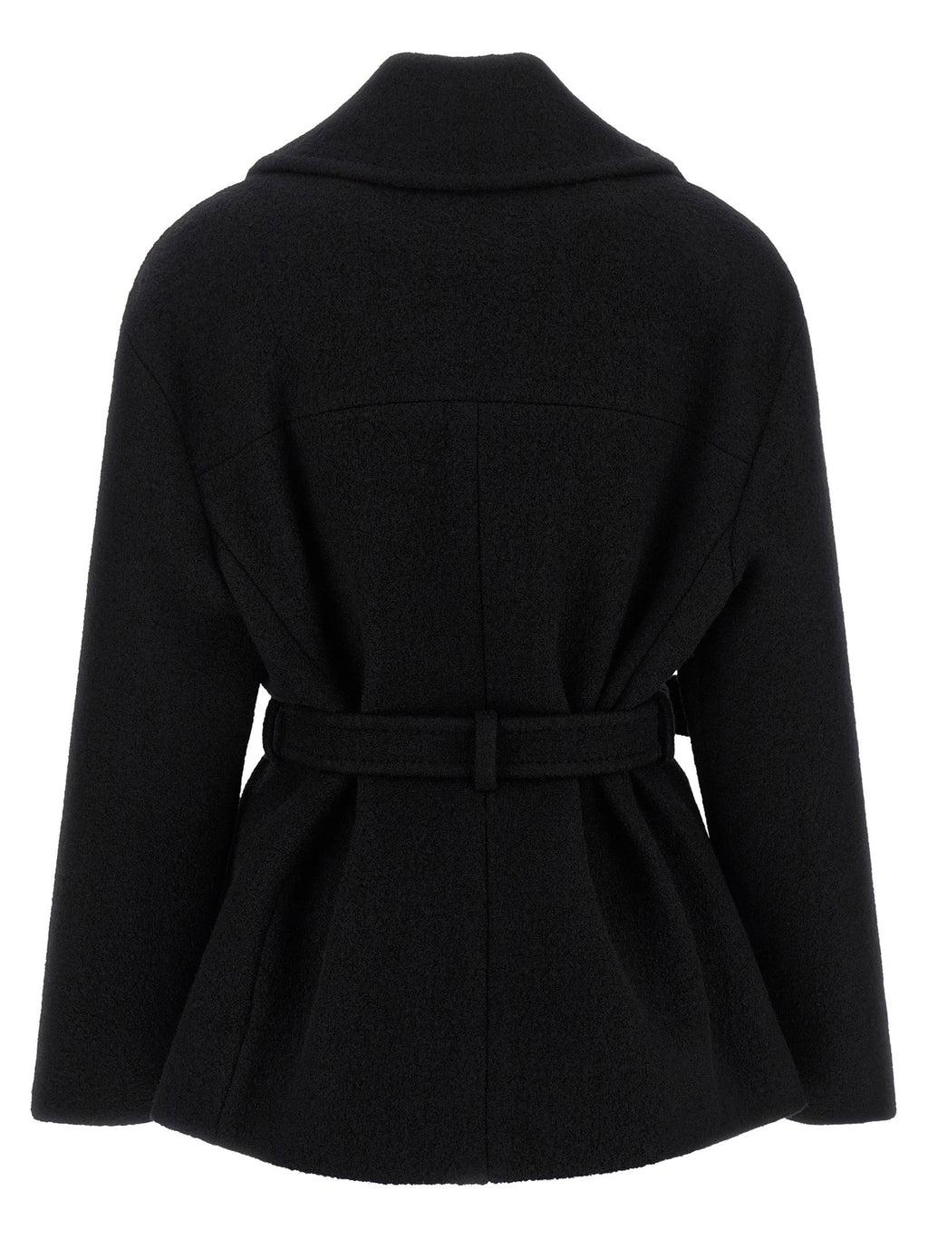 Balmain Anthem Belted Caban