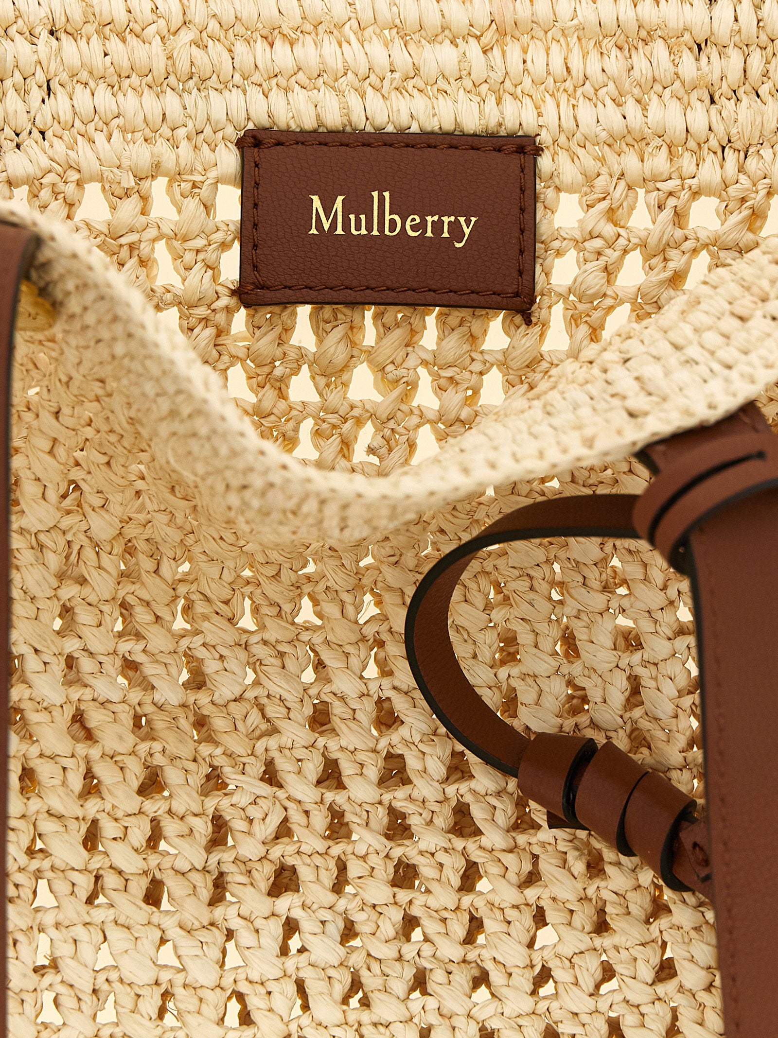Mulberry Small Crochet Shopping Bag
