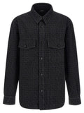 Balmain Monogram Pattern Overshirt
