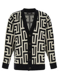 Balmain Monogram Macro Cardigan