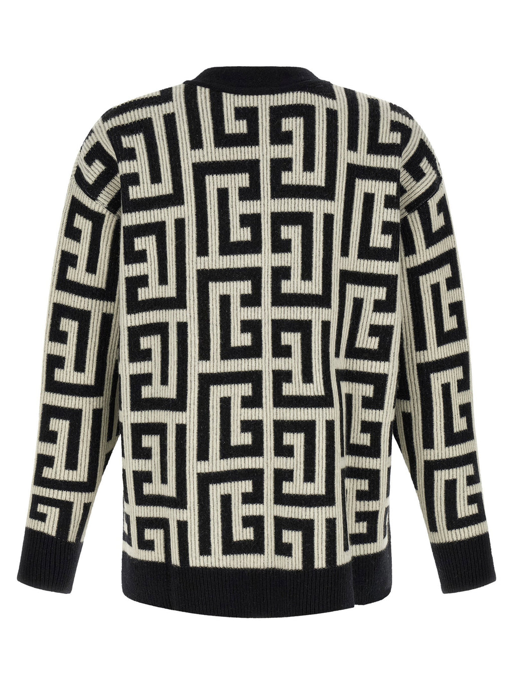 Balmain Monogram Macro Cardigan