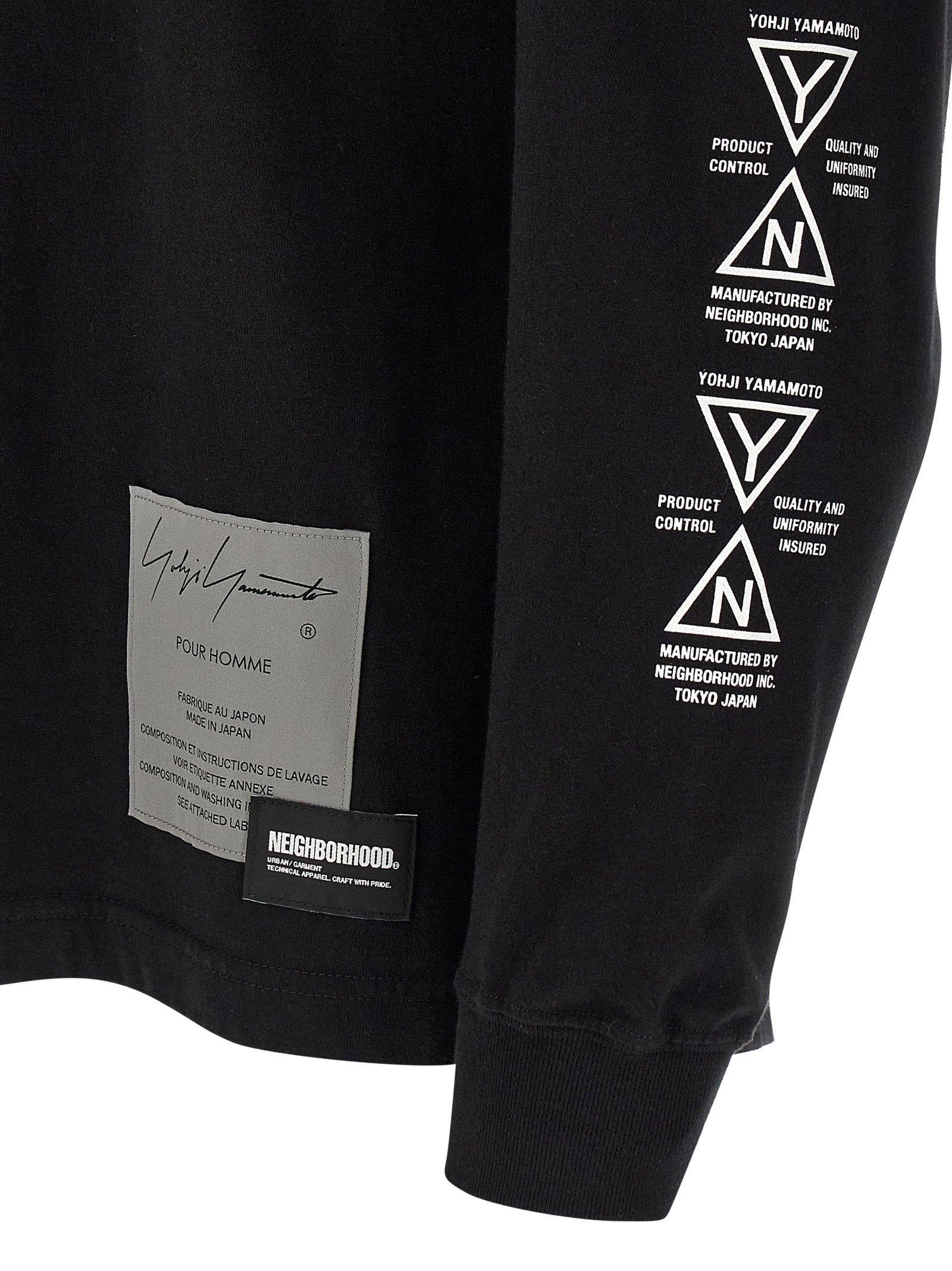 Yohji Yamamoto × Nh Ls Tee T-shirt